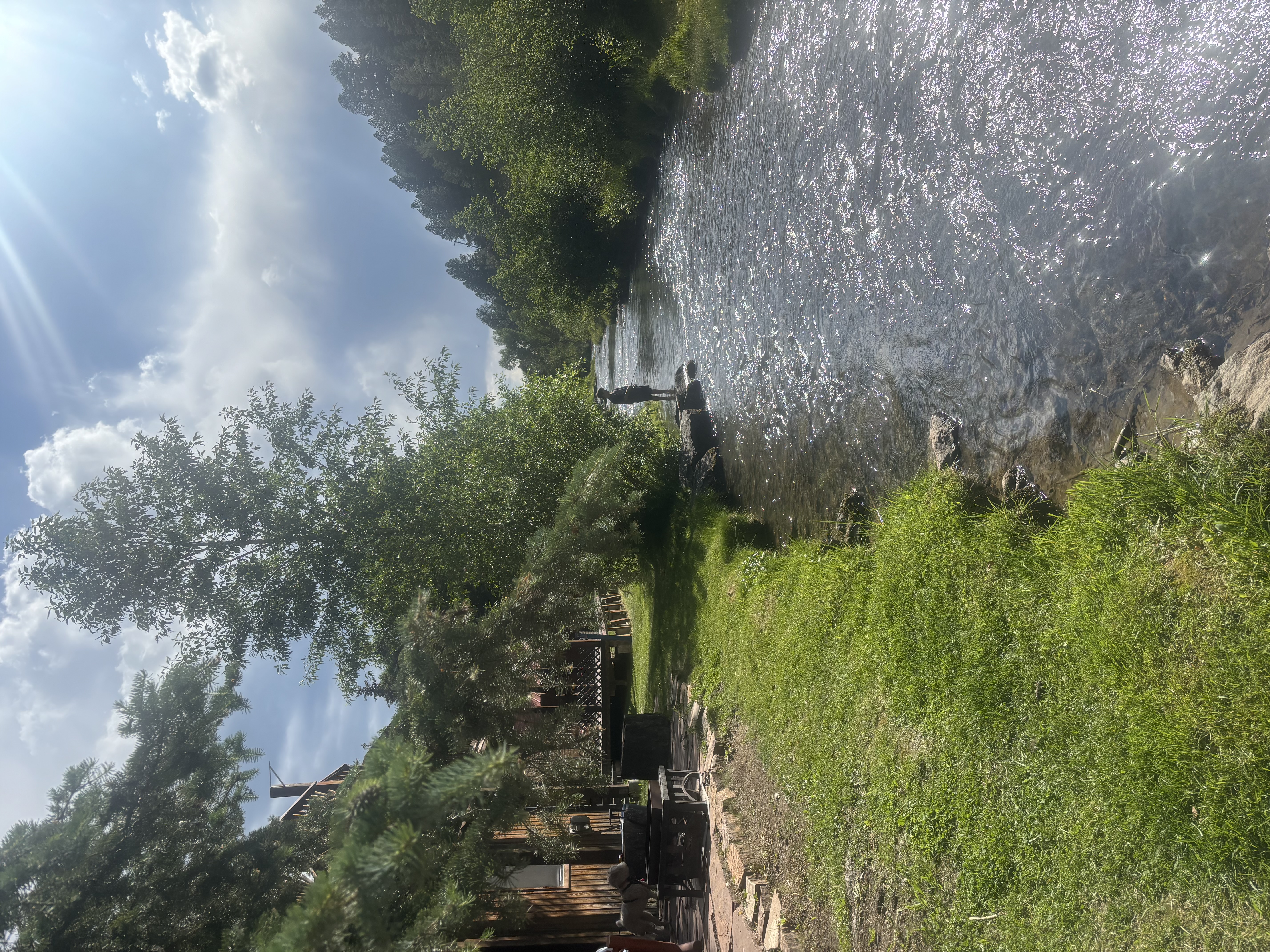 Streamside Retreat on the River with and AC