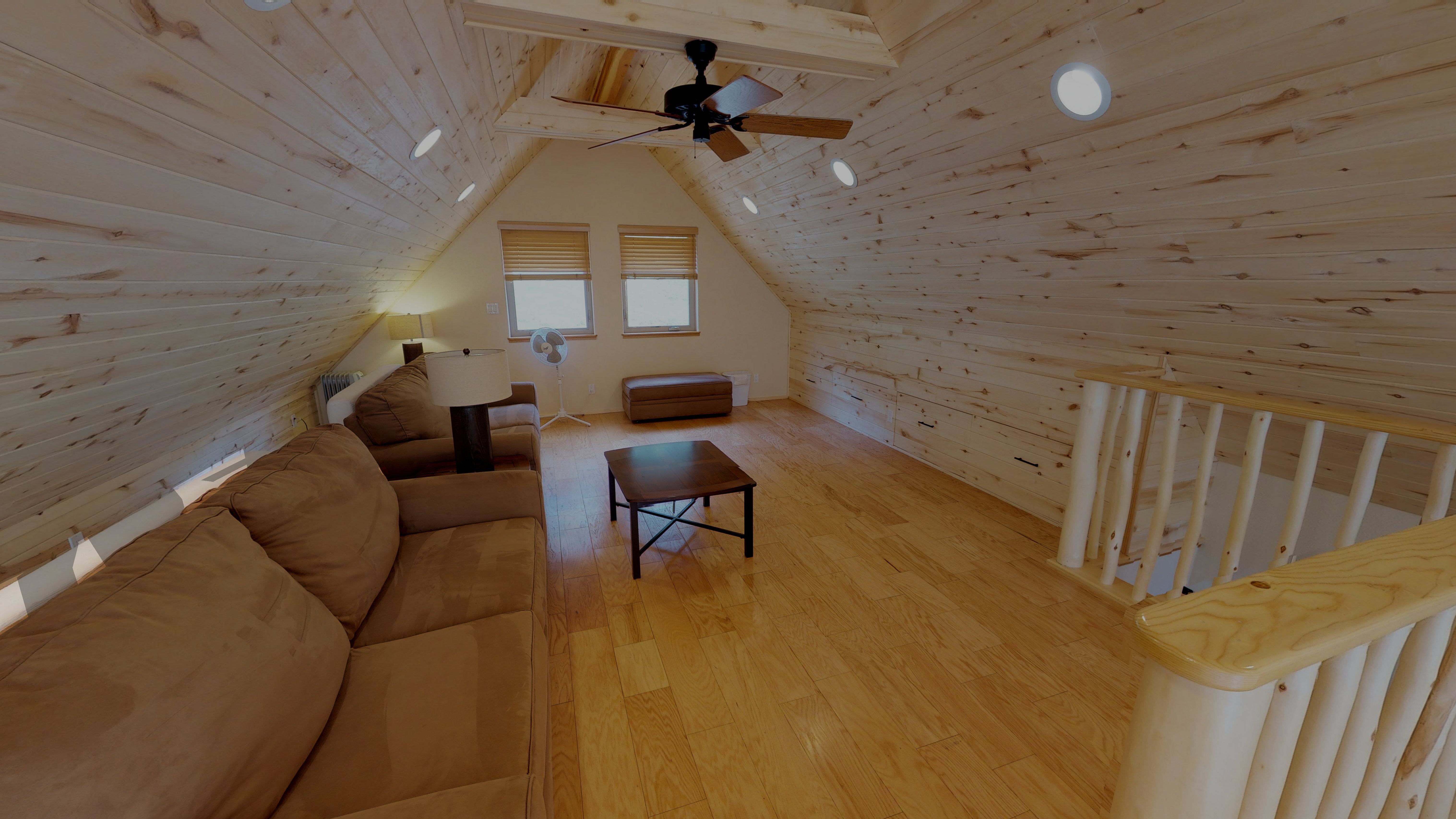 Loft / sleeping area