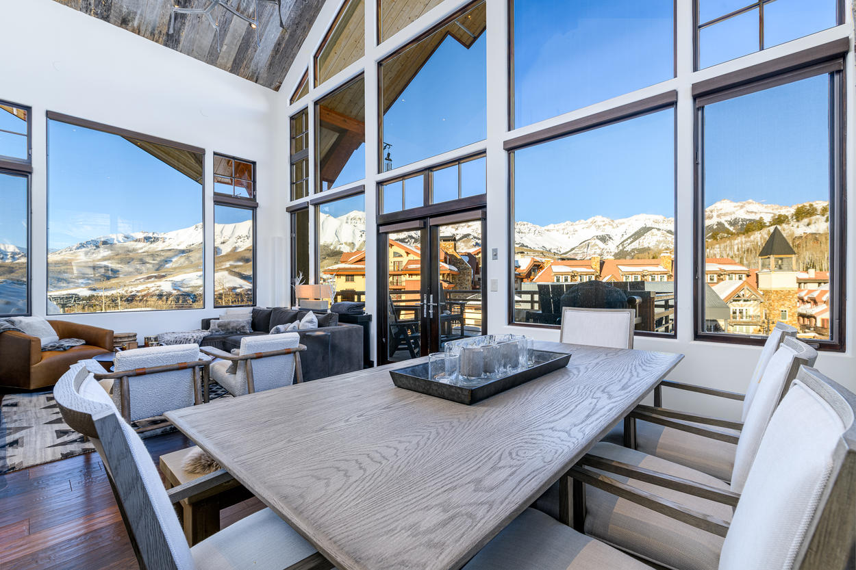 Overlook at Granita Penthouse Mountain Village Telluride & Mountain